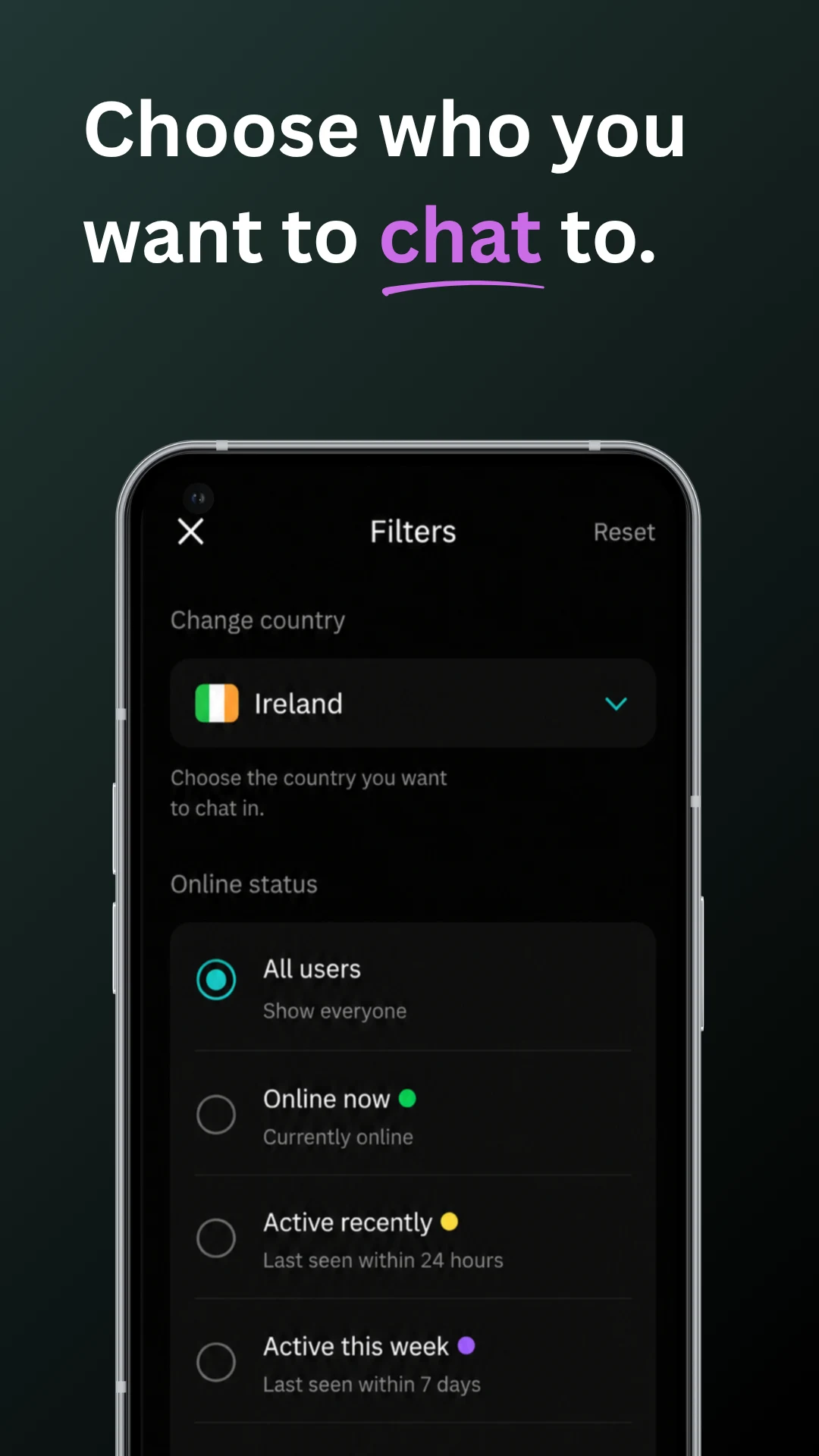 Vanish - Anonymous Chat screenshot